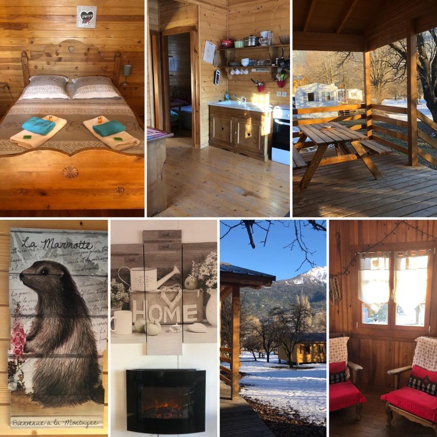 Camping, Hotel De Plein Air Les Cariamas Chateauroux-les-Alpes ภายนอก รูปภาพ